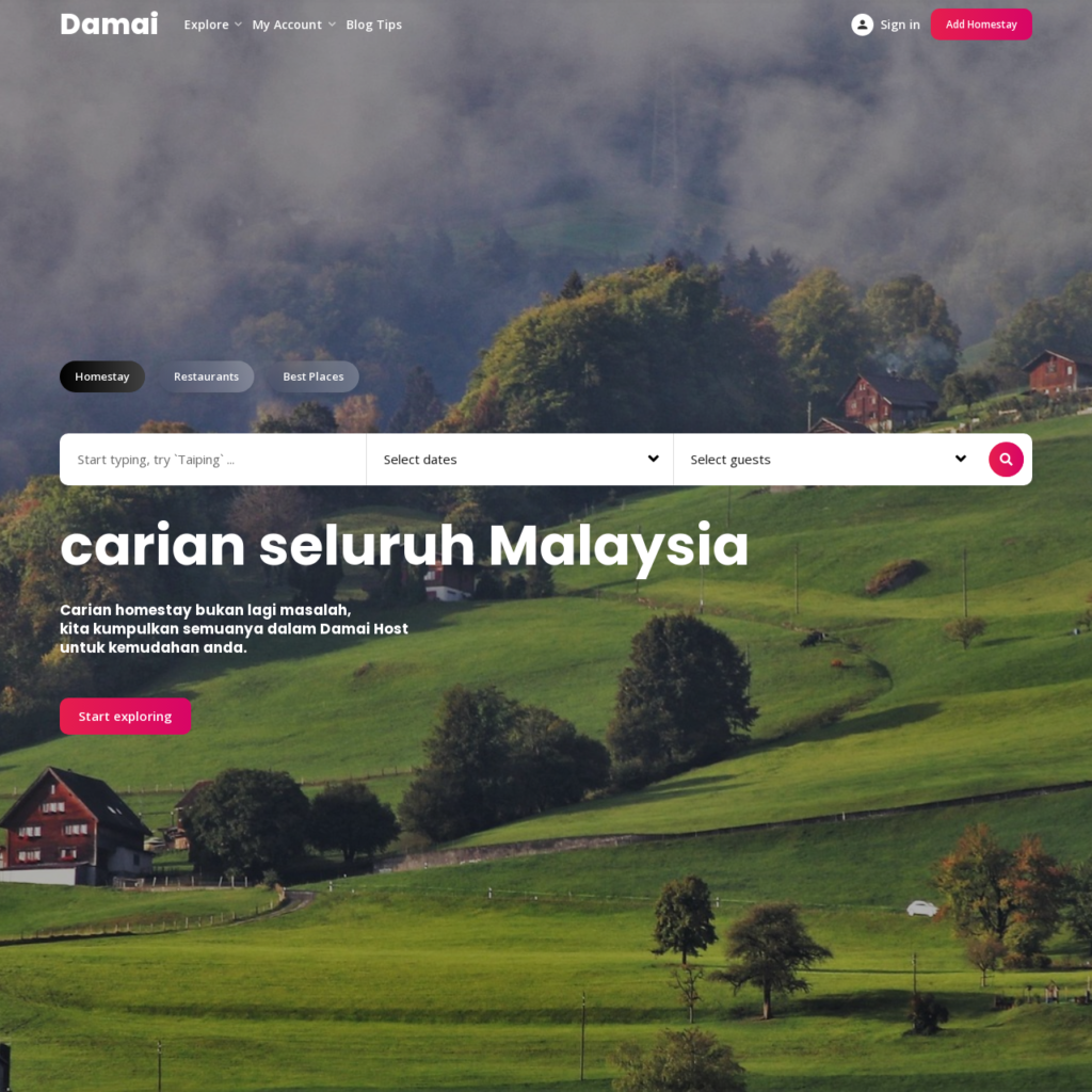 Buat Duit Dengan Rumah Homestay